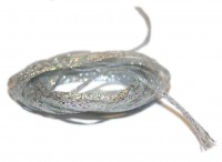 Mini Flat Fly Braid - Shimmer Silver