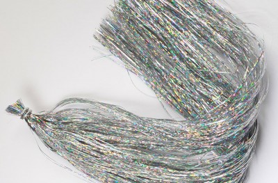 flashabou holografisk silver